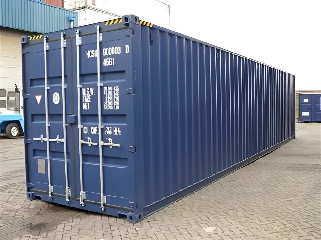 40-foot container-first trip