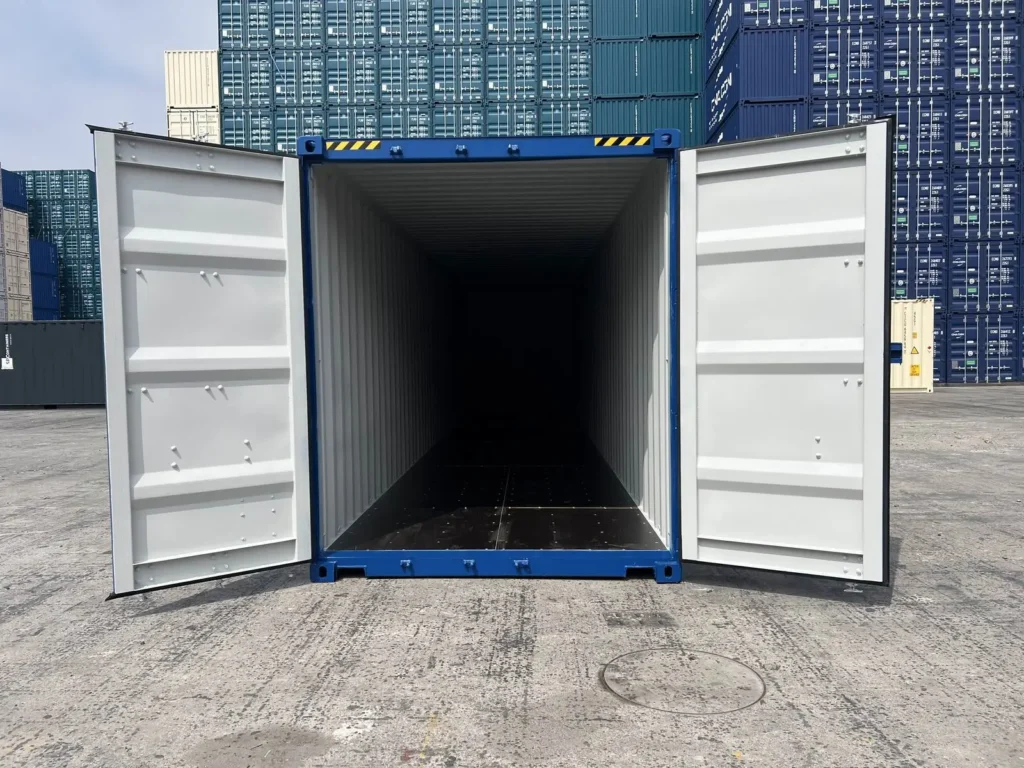 New 40-foot shipping container