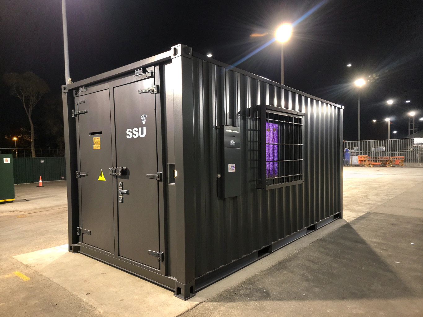 container poste garde