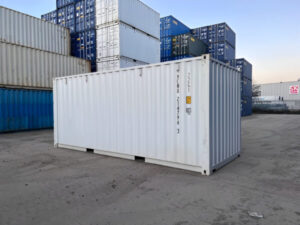 20ft new standard container white2 1 600x450