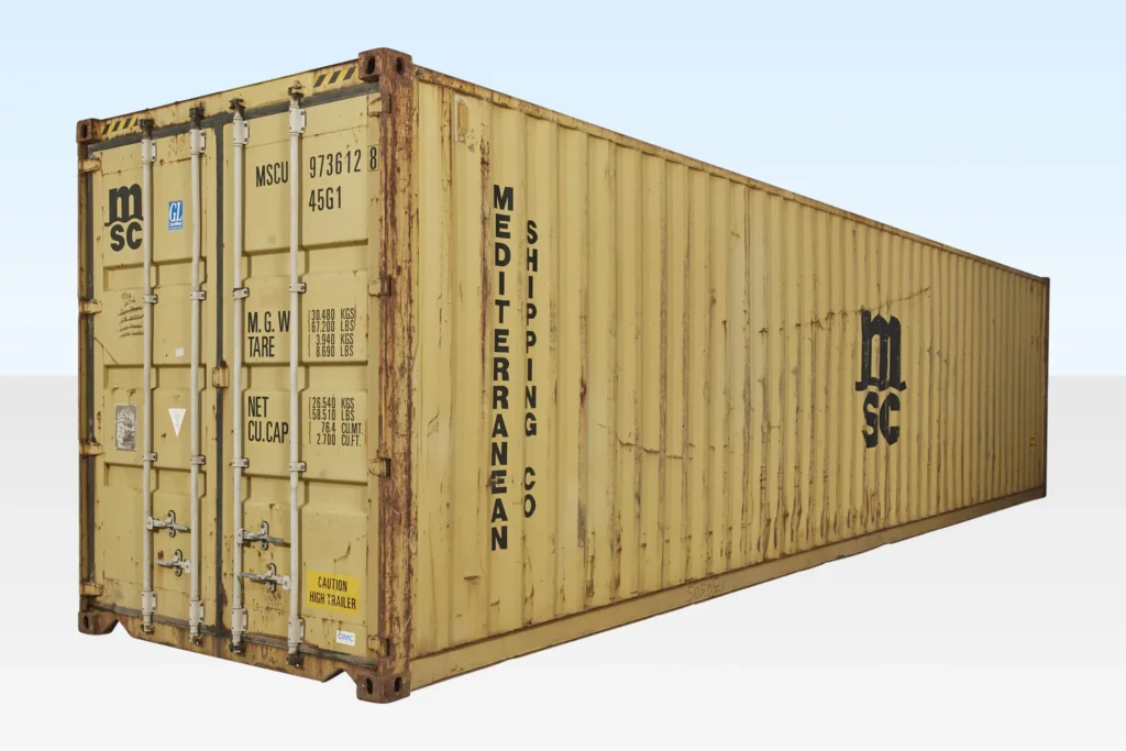 40Ft X 8Ft Used Shipping Container