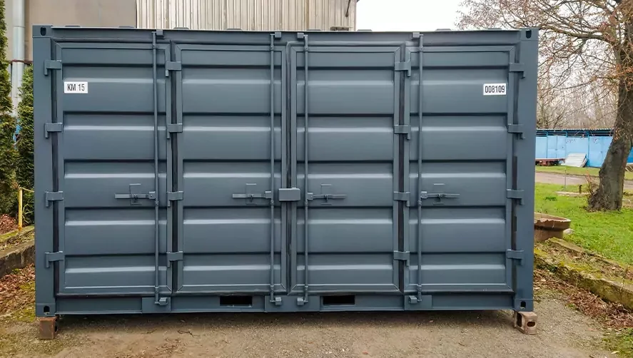 Used 15-Foot Open Side Container