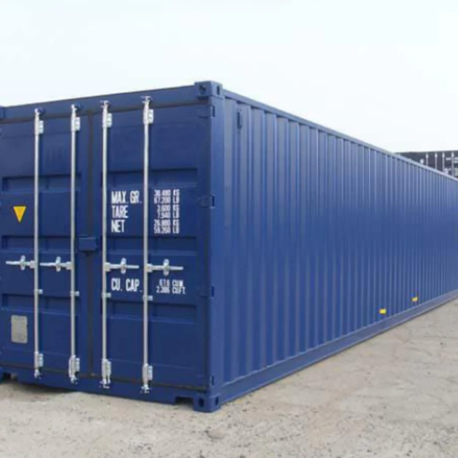 40-foot container-first trip