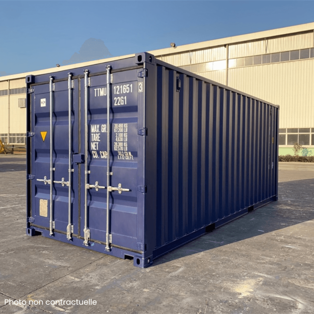 20-foot dry container
