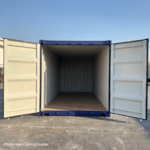 conteneur maritime 20 pieds neuf ouvert