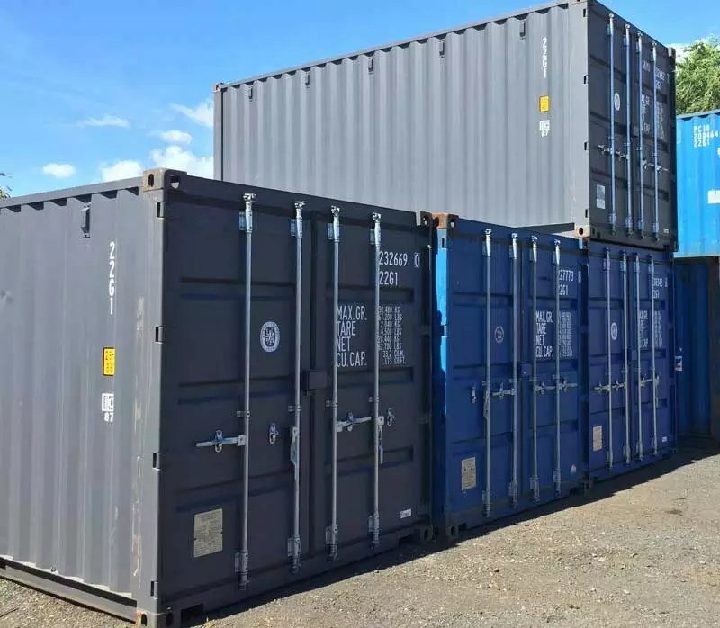 Used 20-foot container