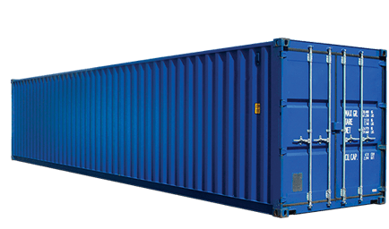 New 40-foot shipping container